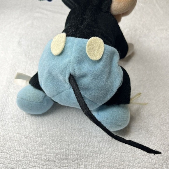 Vintage 1984 Disney Land World Mickey Mouse Crawling Baby Stuffed Plush w OG TAG - Picture 14 of 15